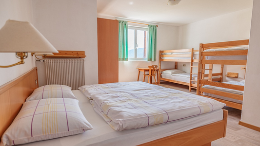 Standard multi-bed room without balcony